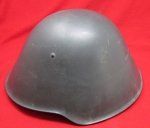 East German, Cold War Era Steel Helmet, Complete