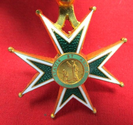  British Mfg, Order of Saint Lazarus of Jerusalem Badge, Knight, Toye, Kenning & Spencer — image 4