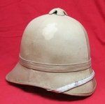 US Spanish American War Era Summer Helmet, 1899 Contract