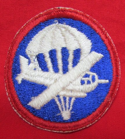  US WWII Para-Glider Officers Cloth Hat Insignia — image 2