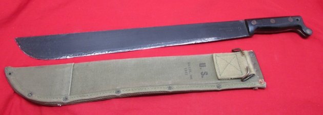  US WWII Army Jungle Machete Ontario Knife Co. 1943 — image 5