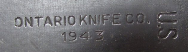  US WWII Army Jungle Machete Ontario Knife Co. 1943 — image 6