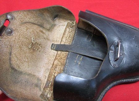  German WWII Hard Shell P38 Holster, hjg 41, WaA416 — image 6