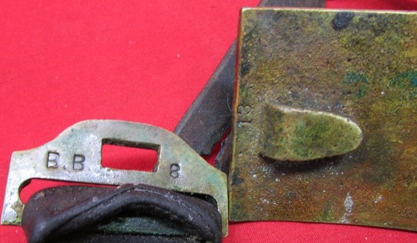  US Indian Wars Enlisted M1874 Sword Belt & Buckle — image 4