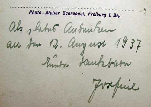  German WWII SA -Man and his Bride RPC, 1937 — image 5