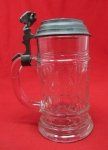 German Franco Prussian War, Heavy Glass Beer Stein
