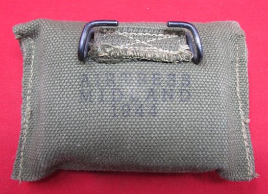  US WWII Carlisle Bandage & Dark OD Pouch, Airtress Midland 1944 — image 3