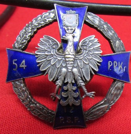  Polish Regimental Badge, Collectors Copy, 54th Infantry Regiment — image 3