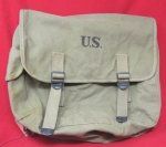 US WWII, M1936 Musette, Bag, Powers & Co. 1941, Named