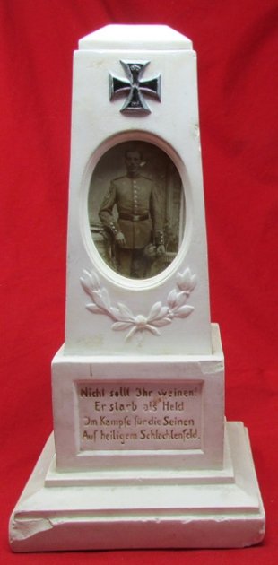  German WWI Soldiers Memorial Monument — image 2