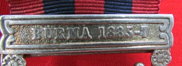  British Indian General Service Medal, Burma 1885-87, Somerset LI — image 3