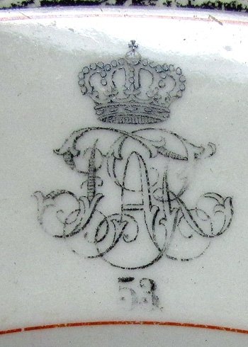  German Imperial Era, Regimental Dinner Plate, IR 53 — image 3