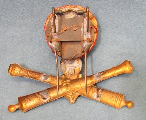  French, Pre WWI, Artillery Shako Insignia, 1880's — image 2