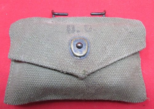  US Korean War Canvas Bandage Pouch & Carlisle Bandage — image 2