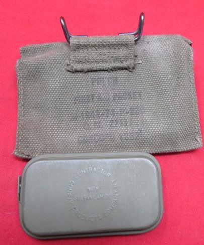  US Korean War Canvas Bandage Pouch & Carlisle Bandage — image 4