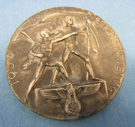  German WWII 1938 Reichsparteitag Tinnie — image 2
