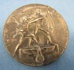 German WWII 1938 Reichsparteitag Tinnie