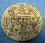 German WWII 1937 Reichsparteitag Tinnie