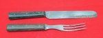 US Mid-19th Century, Knife & Fork