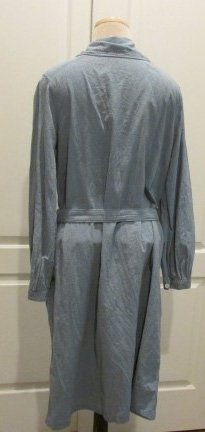  US WWII American Red Cross Dress, Blue Crepe Material — image 4