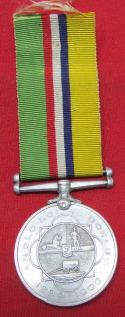 South Africa, Medalie voor de Anglo-Boer Oorlog Medal, Named — image 2