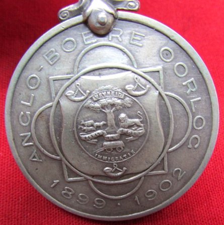  South Africa, Medalie voor de Anglo-Boer Oorlog Medal, Named — image 4