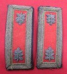 US WWI-WWII War Era, Artillery Lt. Colonel Shoulder Straps, Meyer, …