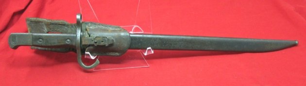  Japanese WWII Type 30 Bayonet & Frog, Jinsen Mfg — image 2