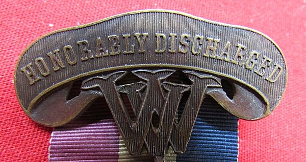  US Civil War, WV Veterans Medal, 1st WV Cavalry, Honorable Discharge, Gettysburg Veteran — image 3