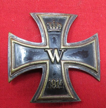  German WWI Iron Cross 1st Class, Vaulted, T303 — image 2