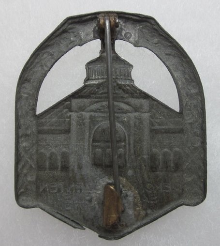  Austrian WWI Patriotic Hat Badge, Convalescent Collection Point Vienna — image 3