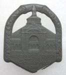 Austrian WWI Patriotic Hat Badge, Convalescent Collection Point Vienna