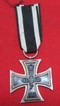 German WWI Iron Cross 2nd Class, KM Marked Ring, T193