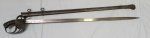 German Pattern 1889 Cavalry Sword, Chinese Contract, E&F Horster Mfg