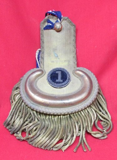  US Civil War 9th Artillery 2nd Lieutenant Dress Epaulette, Single — image 2