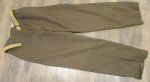 US WWII Army, Trousers, Field, Wool Serge, OD33, Phila QMD …