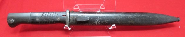  German WWII S84/98 Bayonet & Scabbard 1940, Berg & Co. — image 2