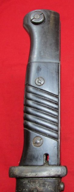  German WWII S84/98 Bayonet & Scabbard 1940, Berg & Co. — image 3