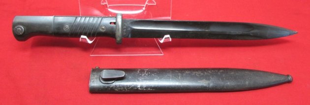  German WWII S84/98 Bayonet & Scabbard 1940, Berg & Co. — image 7