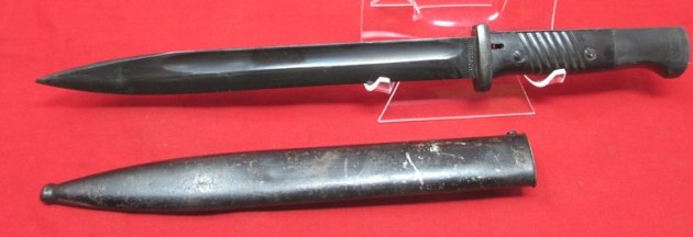  German WWII S84/98 Bayonet & Scabbard 1940, Berg & Co. — image 8