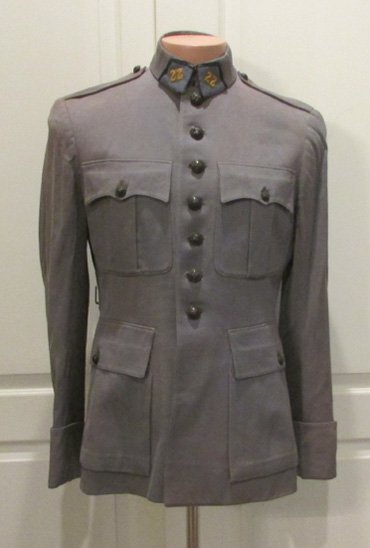  French WWI Officers Horizon Blue Tunic, 22nd Regiment — image 2