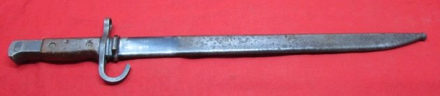  Japanese WWII Type 30 Bayonet & Scabbard, Kokura Hourglass — image 2
