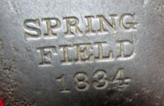  US M1816 Pre-Civil War Springfield Musket Lock, Percussion, 1834 — image 4