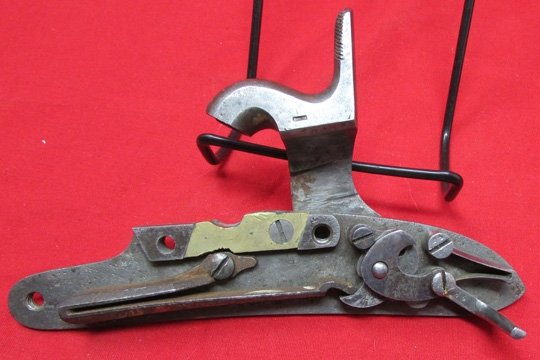  US M1816 Pre-Civil War Springfield Musket Lock, Percussion, 1834 — image 5