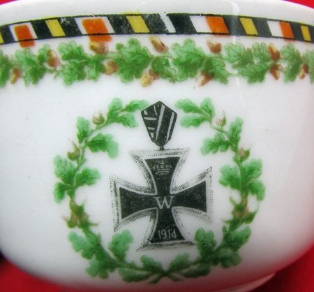  German WWI Iron Cross Ceramic Coffee Set, 4 Pieces — image 2