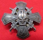 Polish Regimental Badge, Collectors Copy, 34th Infantry Regiment