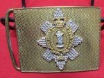 British QE2 Era, Black Watch Dress Buckle