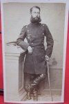 German Franco Prussian War CDV, Identified Officer 1871, French Photographer, …