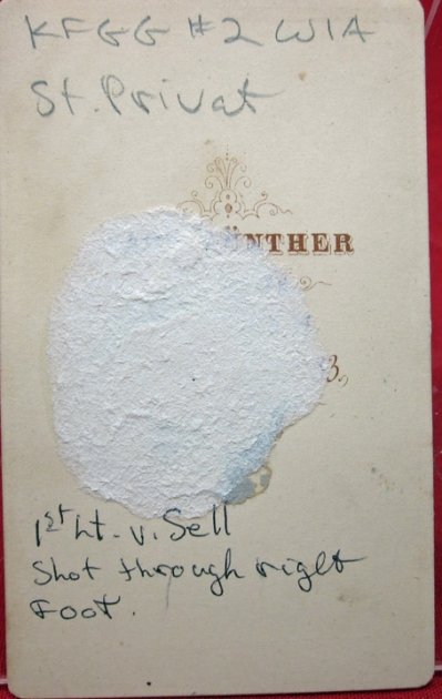  German Franco Prussian War CDV, WIA Gravelotte, Iron Cross 2nd Class — image 4