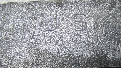  US WWII USMC Canteen, Cup & Cover, 1945 Dated Cup and Canteen SM Co — image 4